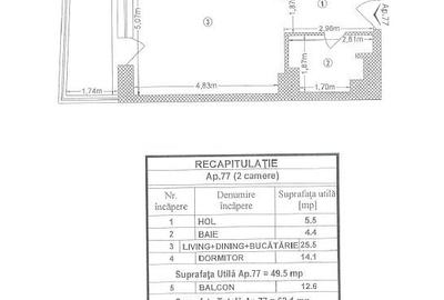 Apartament 2 camere de vanzare in Select Residence, Dristor/Dudesti - 8
