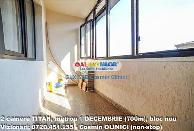 INCHIRIERE 2 camere TITAN, metrou 1 DECEMBRIE (700m), bloc nou - 7