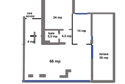 Bd. Unirii apartament spatios , 118 mp + terasa 30 mp - 7