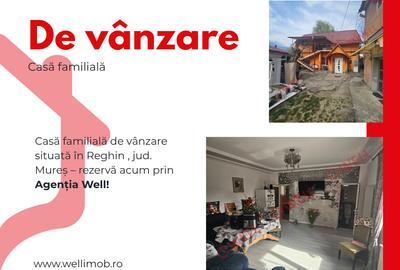 Casă de vânzare – Reghin, strada Mihai Eminescu - 1