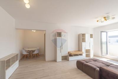 Apartament cu 2 camere semidecomandat, mobilat în Uverturii