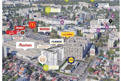 AP. 2CAM DECOMANDAT - BLOC IN CURS DE FINALIZARE / AUCHAN TITAN! - 2