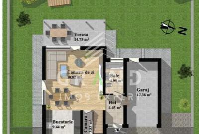 TOTUL NOU!Casa individuala,4 camere,3 BAI,TERASA,GARAJ,zona Dezmir - 35