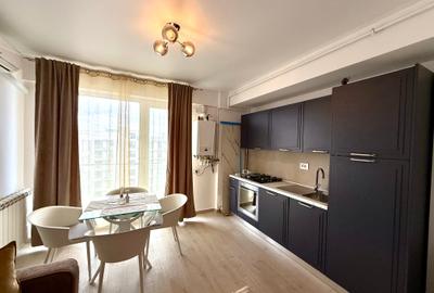 Apartament cu 2 camere semidecomandat, mobilat în Central