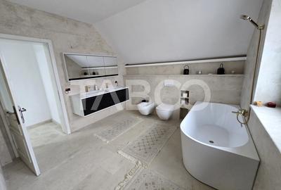Casa individuala de vanzare teren 852 mp 5 camere 2 bai Selimbar Sibiu - 8