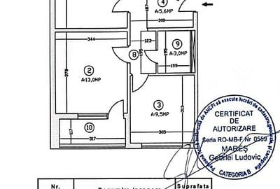 Vanzare apartament 3 camere / Rahova / Al. Costinesti / etaj  2 /4  / comision 0 - 10