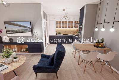 Apartament cu 2 camere decomandat în UTA
