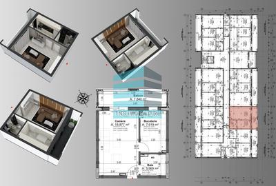 Garsoniera Moderna 39 Mp,Ideal Investitie, Titan -Pallady,Metrou - 4
