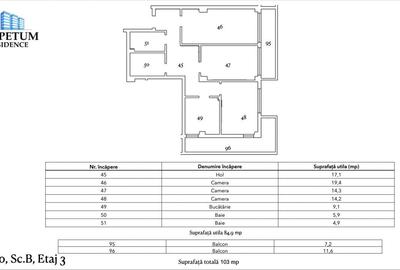 Tomis Nord/Carrefour - Vanzare apartament cu 3 camere, bloc nou. - 4