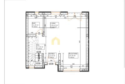 Casă duplex cu 3 dormitoare, 2 băi și curte privată, Florești - 5