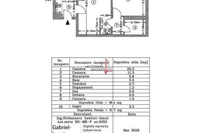 APARTAMENT 2 CAMERE / SCOALA GENERALA 82(2 MIN) - 3