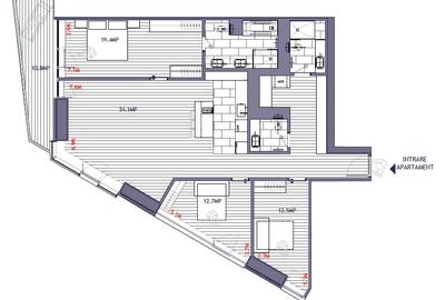 Apartament 4 camere si parcare - inchiriere - Barbu Vacarescu-Floreasca - 17