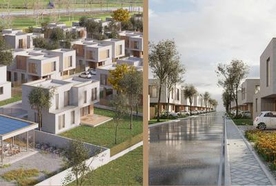 Casă individuală cu 4 camere în Ostratu