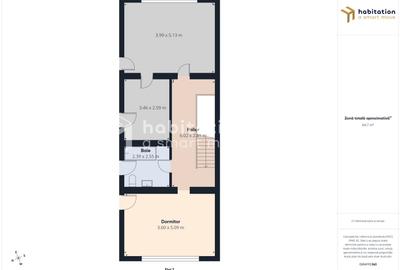 Tur virtual:  Duplex modern, luminos și spațios cu garaj – zona Lunei - 30