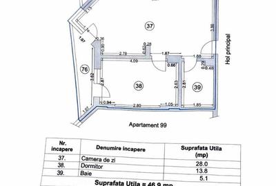 Apartament 2 camere - Mamaia Nord/Alezzi - 113.000 euro (Cod E2+E7) - 9