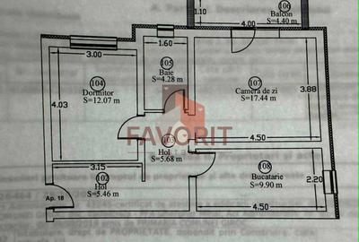 Apartament 2 camere decomandat | 55mp | Etaj 2 | Calea Urseni - 8