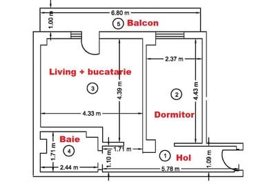 EXCLUSIVITATE! Apartament 2 camere mobilat, utilat, bloc NOU Cug - 18