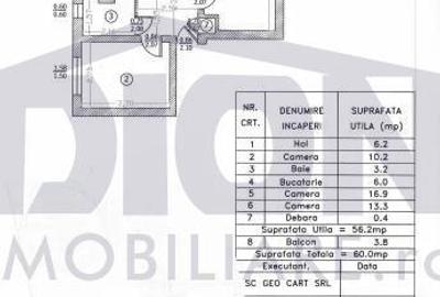 APARTAMENT 3 CAM, PIATA BERCENI OBREGIA - 1