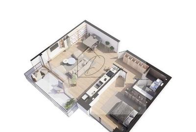 Apartment 2 camere  Cloud 9 Aurel Vlaicu Promenada I Cesiune - 4