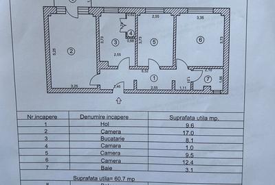 Apartament 3 camere confort 1 decomandat Plantelor, etaj intermediar. - 2