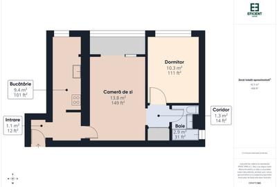 Apartament cu 2 camere etaj 3 - Zona Aurel Vlaicu - Arad - 20