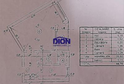 Garsoniera 45mp Margeanului Bl.Mixt,1987 Reabilitat termic - 9