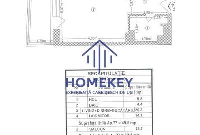 Apartament 2 camere de vanzare in Select Residence, Dristor/Dudesti - 10