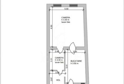 Apartament 2 camere în zona Tribunal - 16