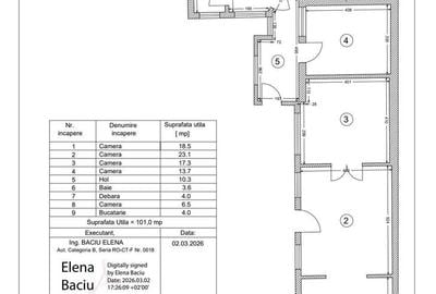 Teren 339 mp, orientare Sud | Deschidere 17,69 m | Str Dobrogei nr. 42 - 8