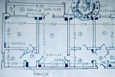Apartament cu 3 camere semidecomandat în Militari