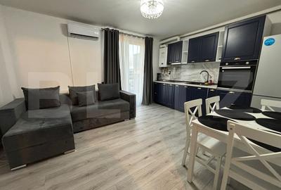 Apartament cu 2 camere semidecomandat, mobilat în Dâmbul Rotund