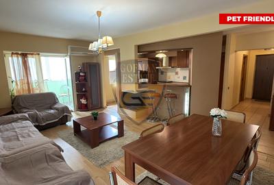 4 camere, Stadion Fagetului, 120 mp, 2 balcoane, et 3, centrala gaz, A>C - 1