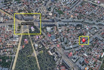 Garsoniera decomandată prima închiriere Banu Manta - vedere spate - 10