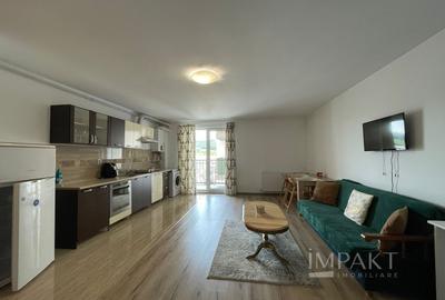 Apartament cu 2 camere semidecomandat, mobilat în Dâmbul Rotund