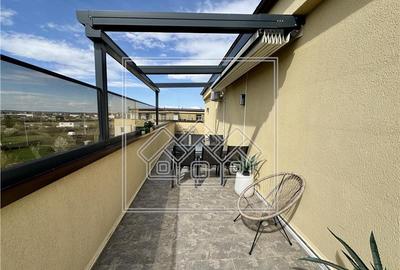 Penthouse de vanzare, terasa de 120 mp, mobilat si utilat confort lux - 5