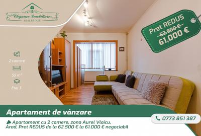 Apartament cu 2 camere, zona Aurel Vlaicu, Arad - 1