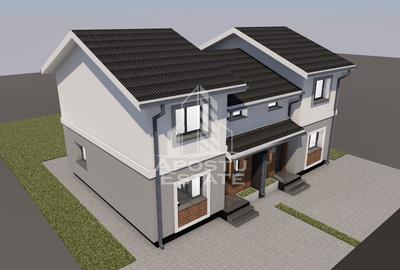Jumatate de duplex,4 camere si 2 bai,Giarmata la stadiul de proiect - 4