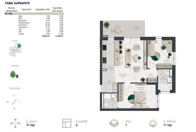 3 camere, bloc nZEB, vedere spre Padure - 16