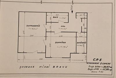 AP. 2CAM. SPATIOS ETAJ 6 / SOS. MIHAI BRAVU. COMISION 0%! - 20