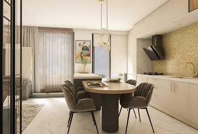 Penthouse MRS Smart 190 mp utili, terasă, parcare, mobilat si utilat - 8