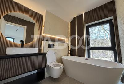 De vanzare casa finisataje premium 5 camere curte generoasa in Popesti - 12