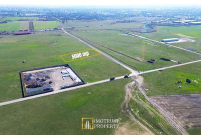 Teren pentru hale industriale Arad – 5.000 mp | PUZ aprobat | - 2