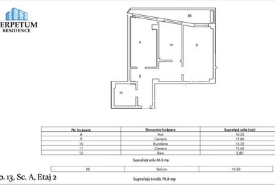 Tomis Nord- Vanzare apartament decomandat cu 2 camere, bloc nou. - 8