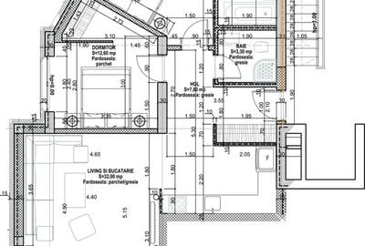 Direct dezvoltator 3 camere, etaj 1 - Mosilor - 5