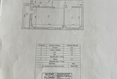 Apartament 2 camere, Etaj 1, bloc 2023, complet mobilat & utilat - 10