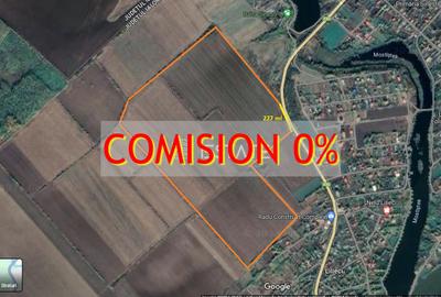Teren intravilan, 33 ha, pretabil parc fotovoltaic /logistic - 29km de Bucuresti