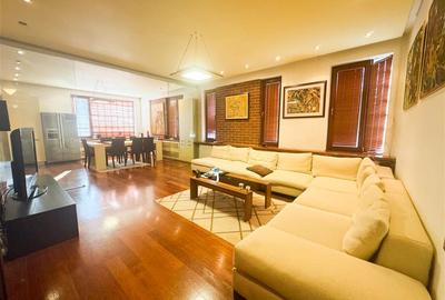 Apartament cu 4 camere decomandat, mobilat în Dorobanți