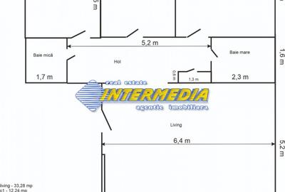 Apartament cu 4 camere decomandat etaj 3 Cetate - 6