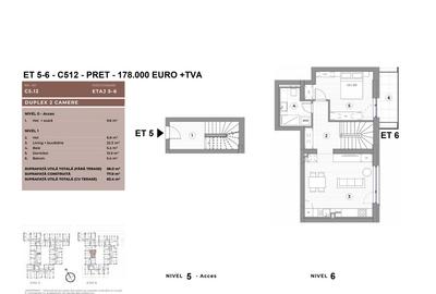 Ferdinand apartament 2 camere tip studio 63 mp premium - 2