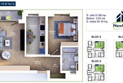 Apartament cu 2 camere semidecomandat în Mehala